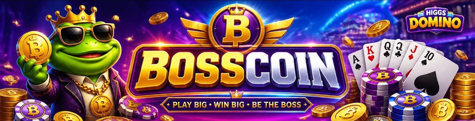 BOSSCOIN — PLAY BIG, WIN BIG, BE THE BOSS